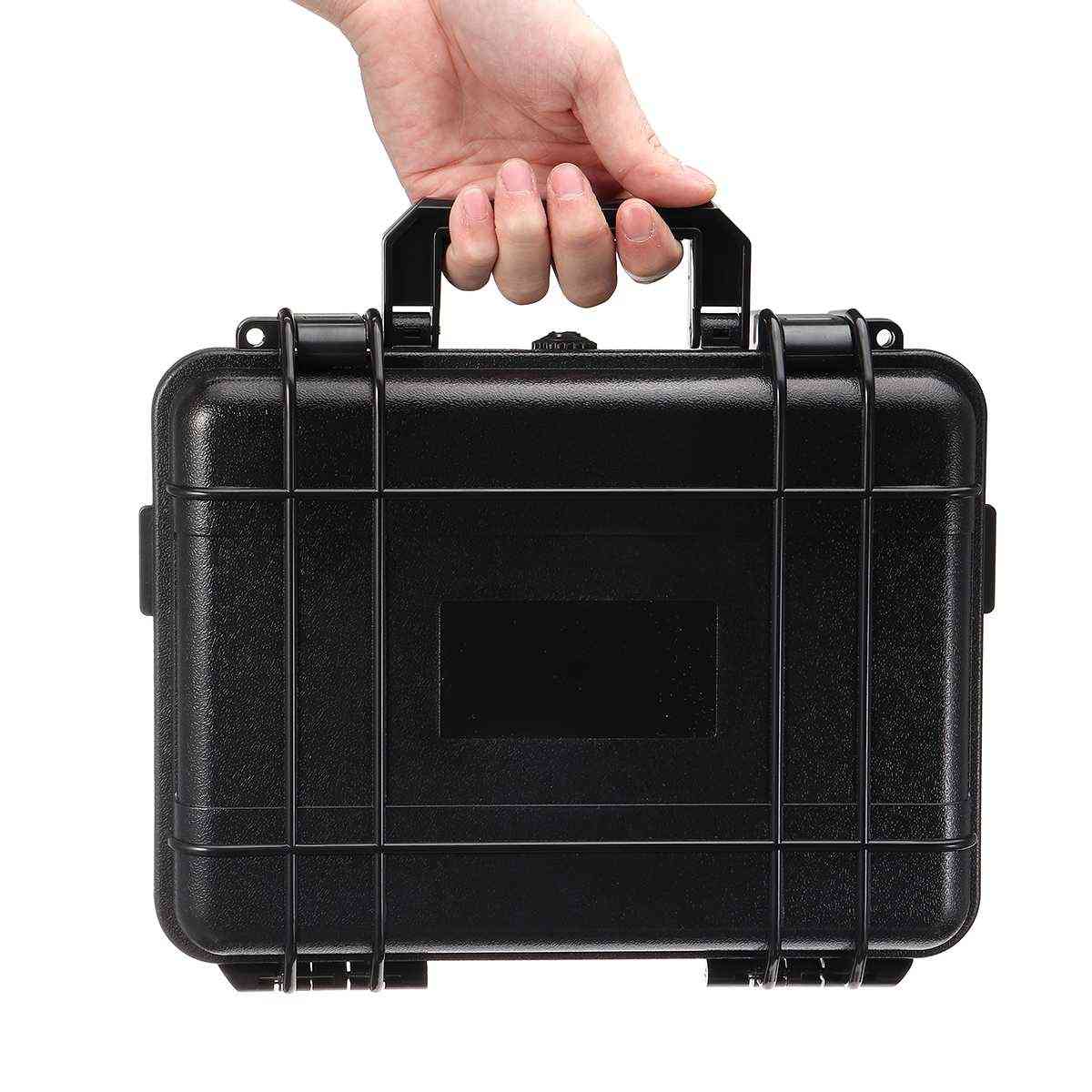 Boîte à outils en plastique ABS de sécurité étanche - conteneur de stockage d'équipement tactique extérieur