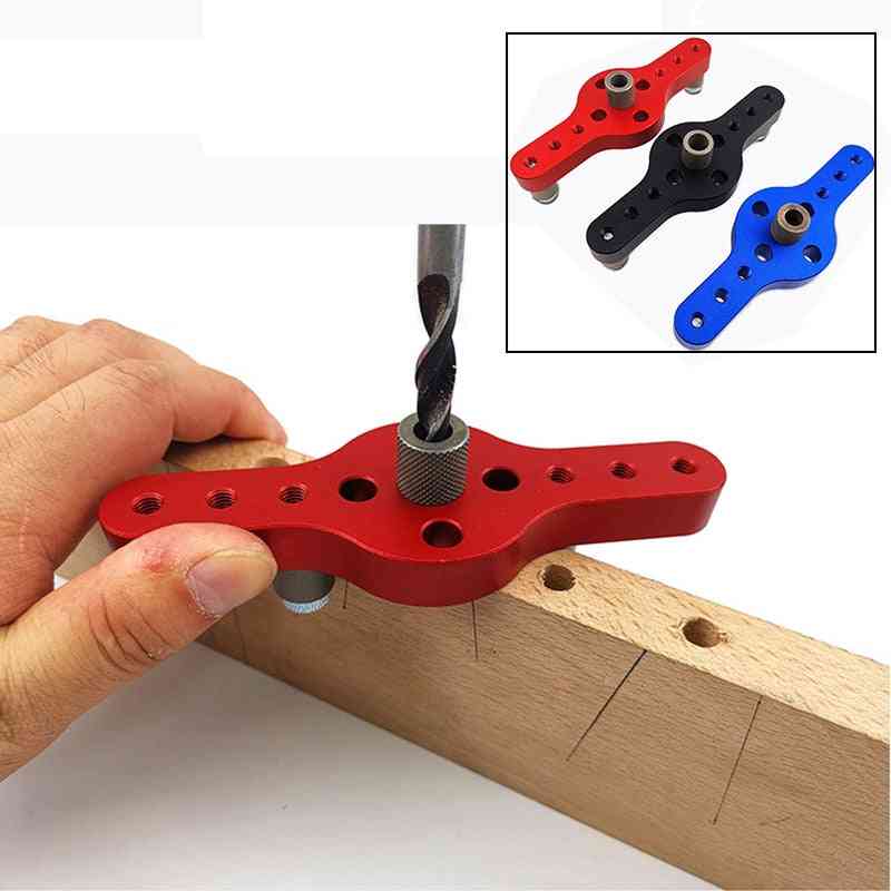 Woodworking Drilling Locator - Self Centering Drill Guide Kit