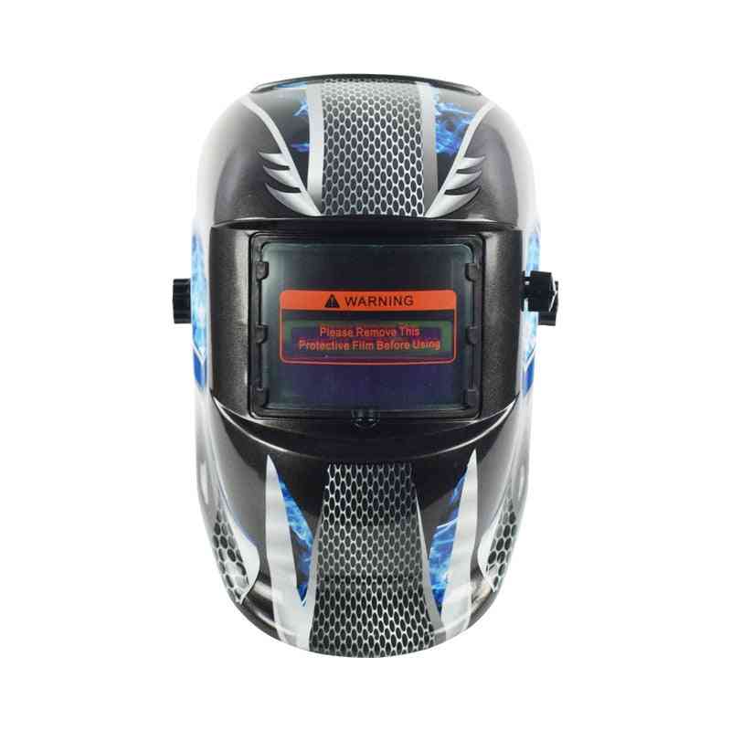 Automatyczna maska spawalnicza zaciemniająca do mig mma tig - przyłbica spawalnicza