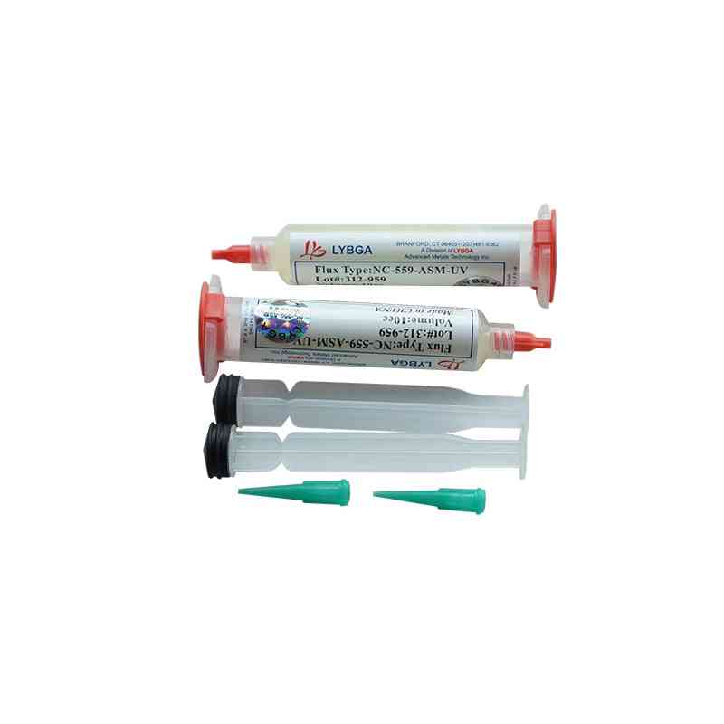 Ly 10cc Nc-559-asm-uv Flux Lead-free Solder Paste With Needles