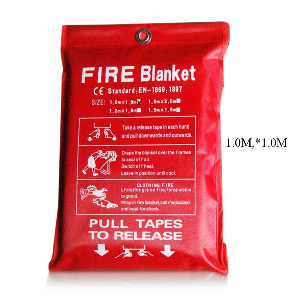 Flame Retardant Emergency Survival Fire Blanket Fiberglass