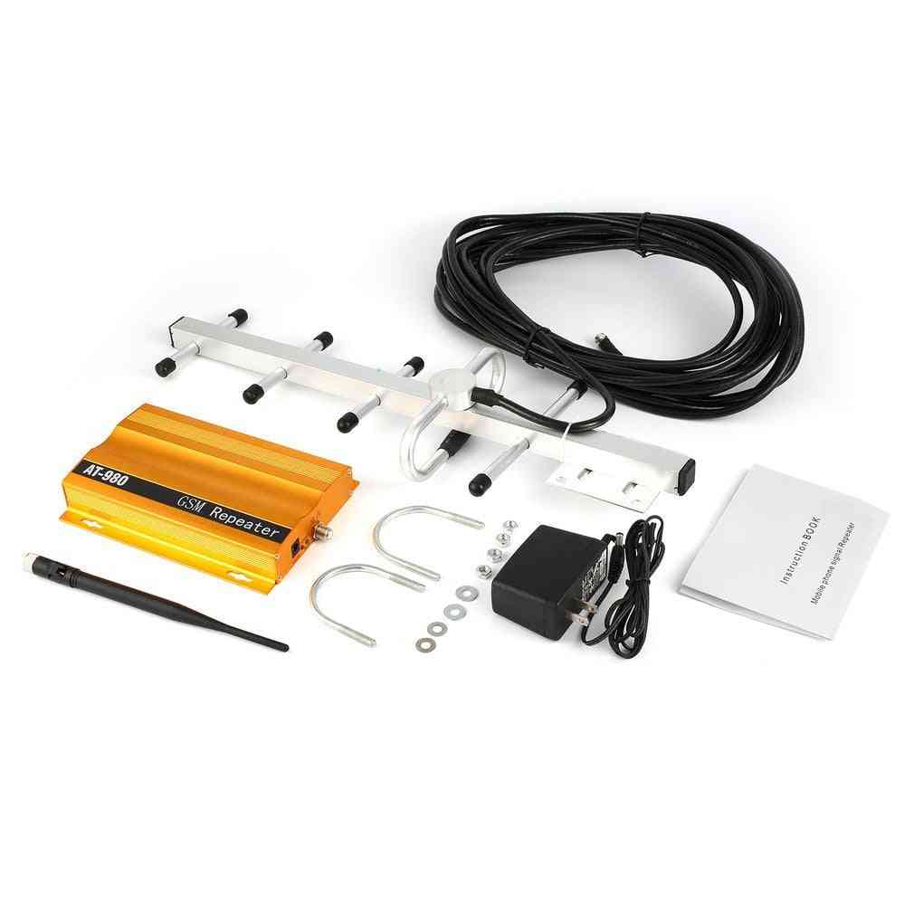 Mobile Phone Gsmsignal Booster Repeater Amplifier + Yagi Aerial