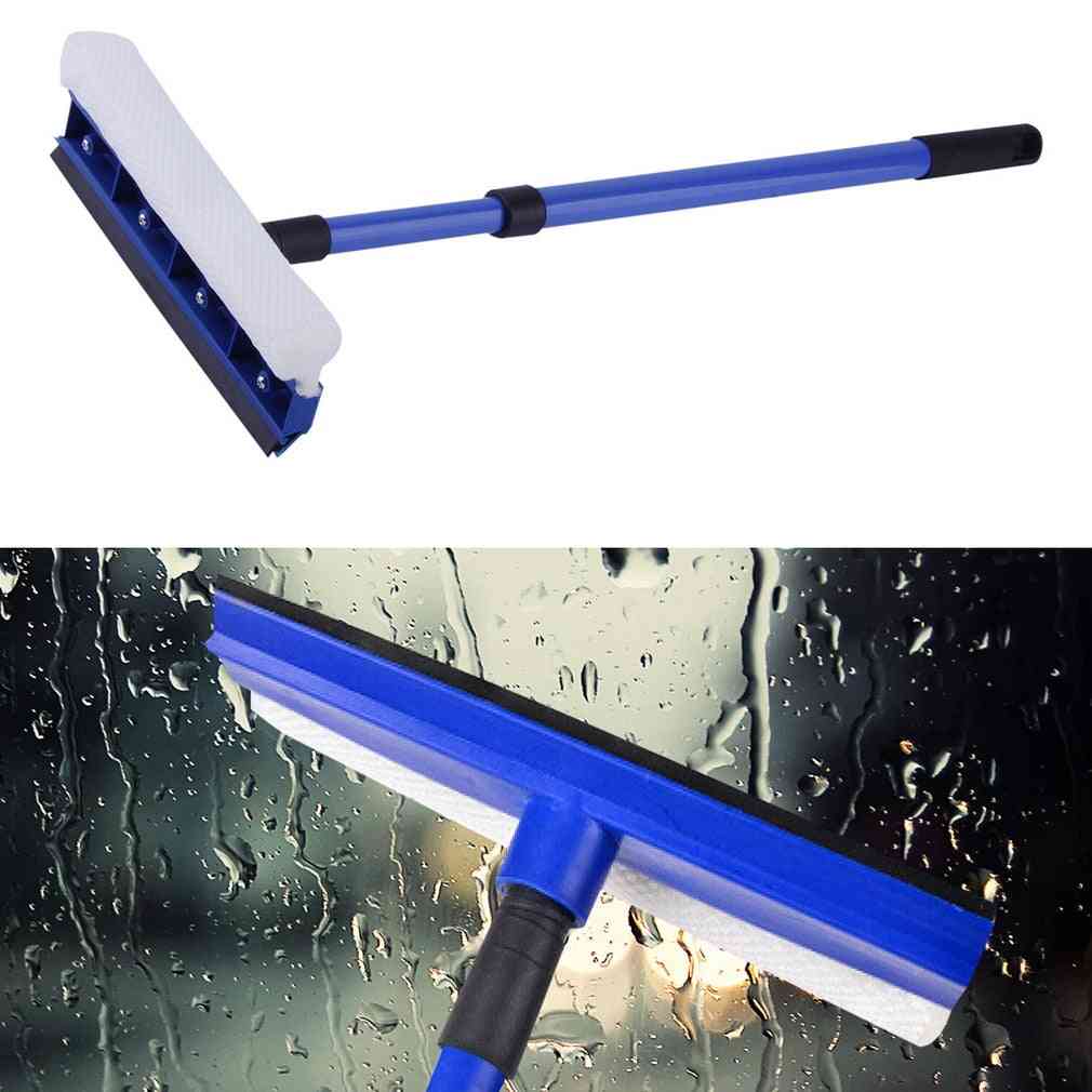 Double Sided Windshield, Window Glass, Wash Cleaner Brush With Adjustable Handle