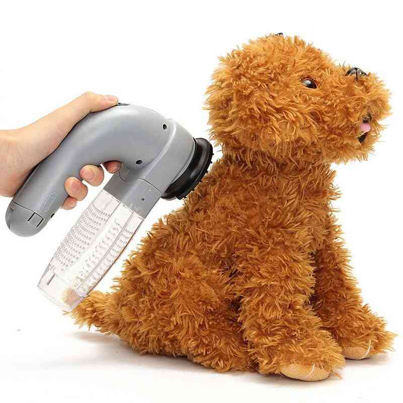 Pet Shed Grooming, Hair Brush Removal, Vacuum Fur Suction Device