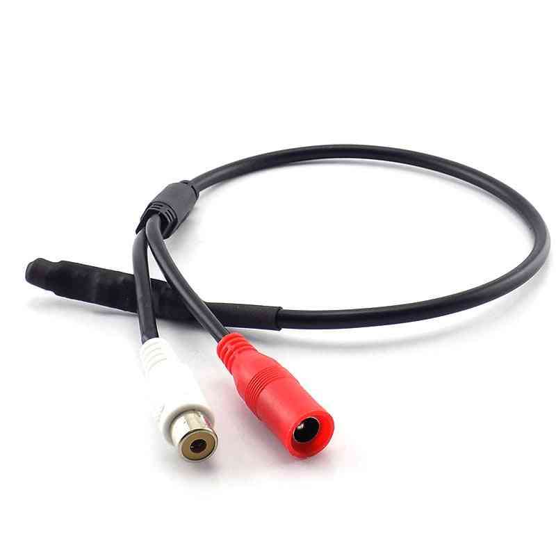 Cctv Microphone Pickup Audio Rca Power Cable