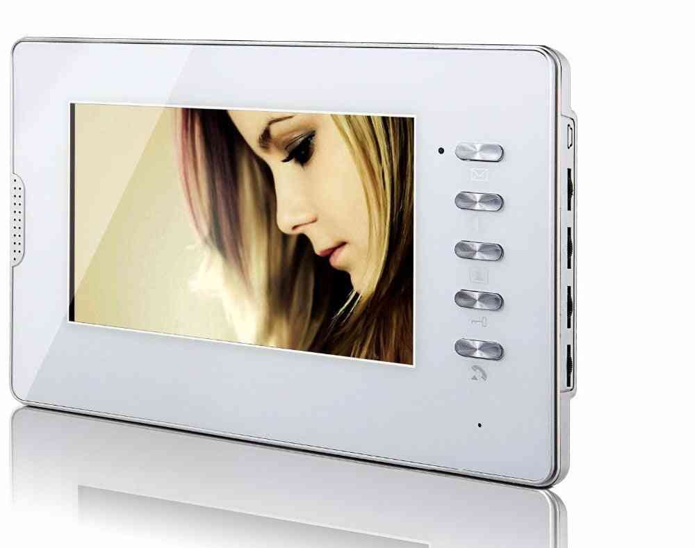 Digital Indoor Monitor Lcd Screen Display For Apartment Video Doorphone Intercom