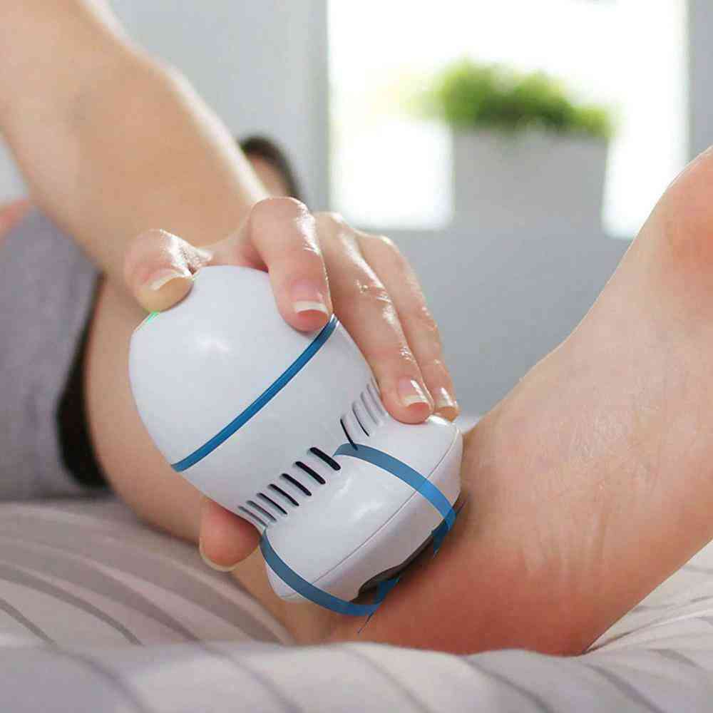 Electric Foot File Vacuum Callus Remover, Rechargeable Foot Files Clean Tools