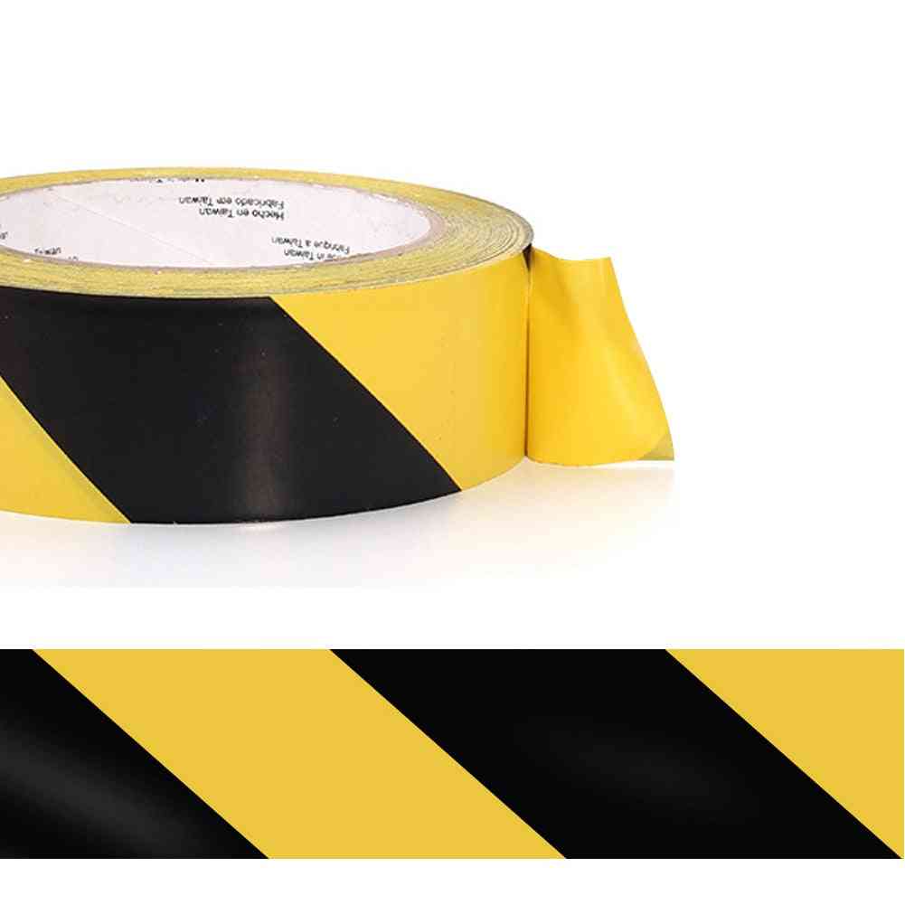 Self Adhesive Striped Dangerous Areas Safety Marking Floors Waterproof Warning Tape