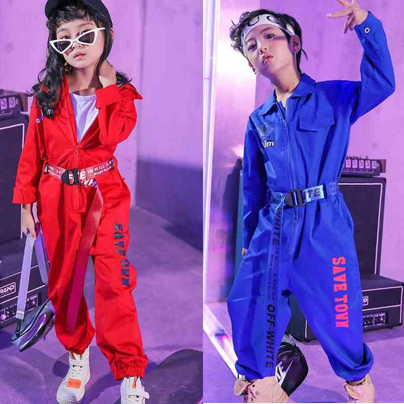 Girls Dancing Clothing Suits, Kids-children's Hip-hop Dance Stage Clothes