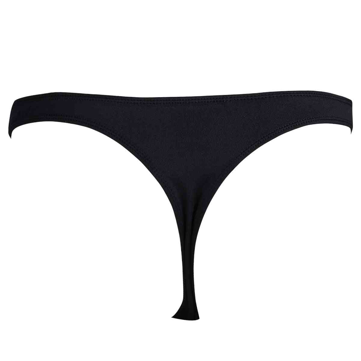 Moške spodnje hlače z zadrgo iz lateksa usnjene bikini spodnje perilo