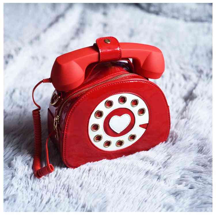 Vintage Sweetheart Phone Style Purses, Shoulder Bag For Girl