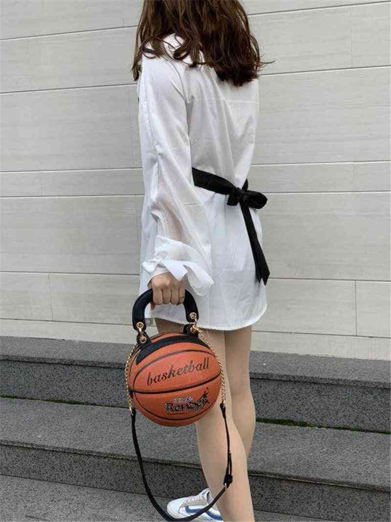 Vrouwen messenger bags, mode tas basketbal vorm