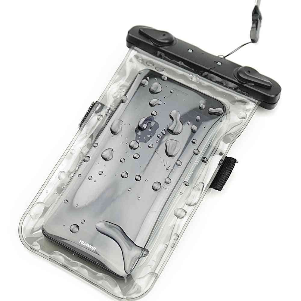 Waterproof Mobile Phone Bag With Strap Dry Pouch Cover For Tpu Swimming Cases