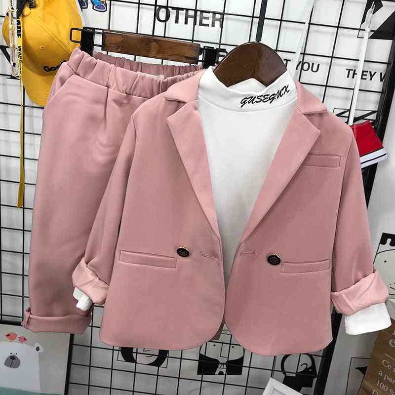 Kid Wedding Suit Baby Boy Blazer Spring New Kids Formal Suits Toddler Gentleman Sets For Party Clothes 2-8 Years