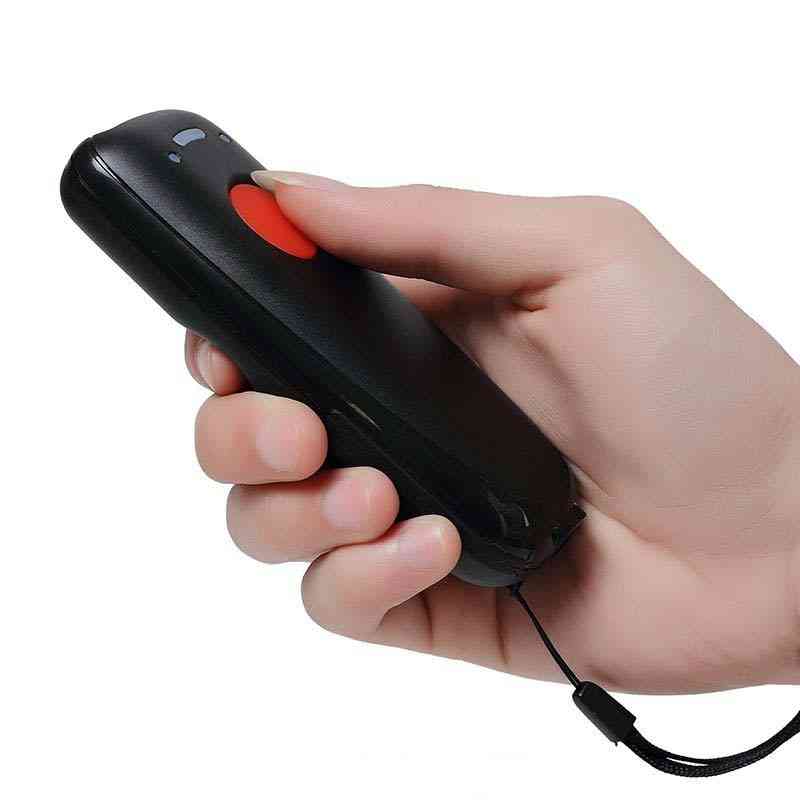 Taschen-WLAN-Barcode-Scanner, tragbarer Laserleser, rotes Licht
