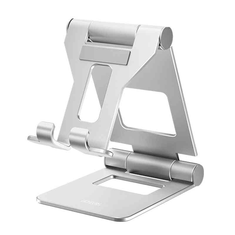 Justerbar sammenklappelig holder til ipad mini / ipad air - skrivebordsstativ i aluminiumslegering
