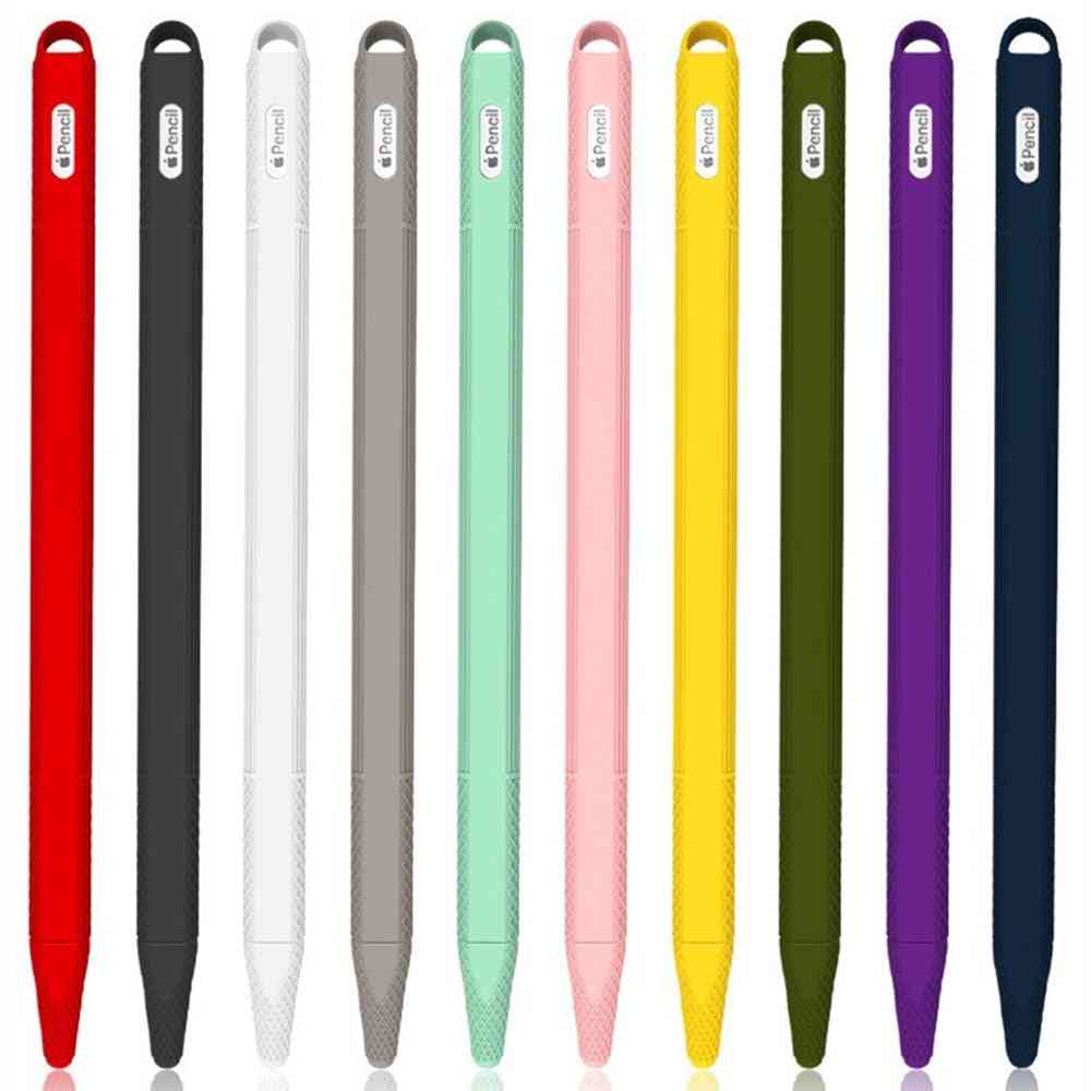 Soft Silicone Apple Pencil Case And Tip Cover