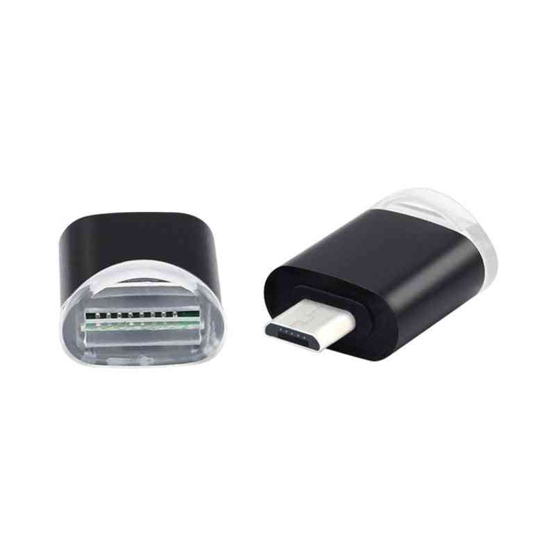 Microphone Otg Card Reader Card For Android Micro Interface Sd Card