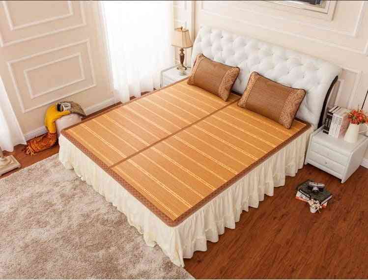 Double Sided Folding Bamboos Mats For Bed