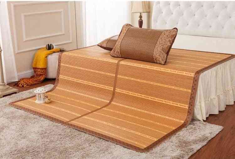 Doppelseitige faltbare Bambusmatten für das Bett