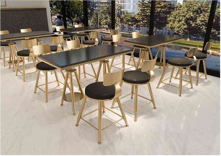 Bar Tables Nordic, Simple Cafe High Table & Chair