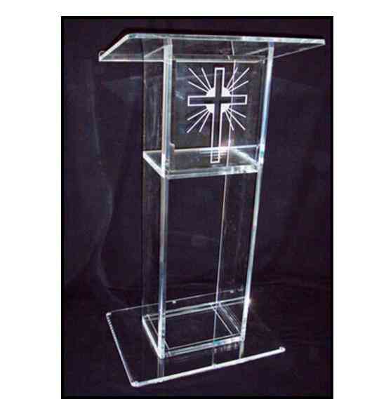 Clear Acrylic Lectern-podium