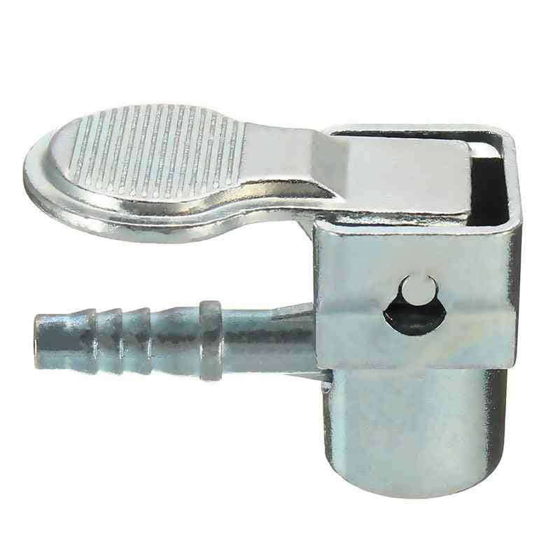 6.3mm Tire Inflatable Mouth Nozzle Clip-on Valve Zinc Alloy Tire Repair Tools