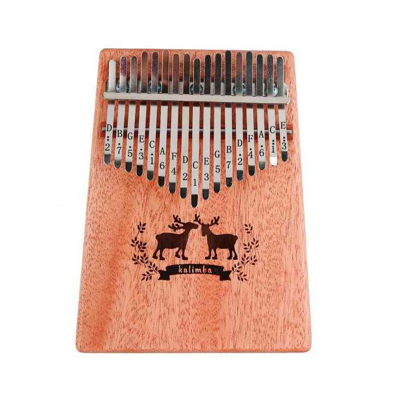 17-key Kalimba Thumb Finger Piano-musical Instrument Kit