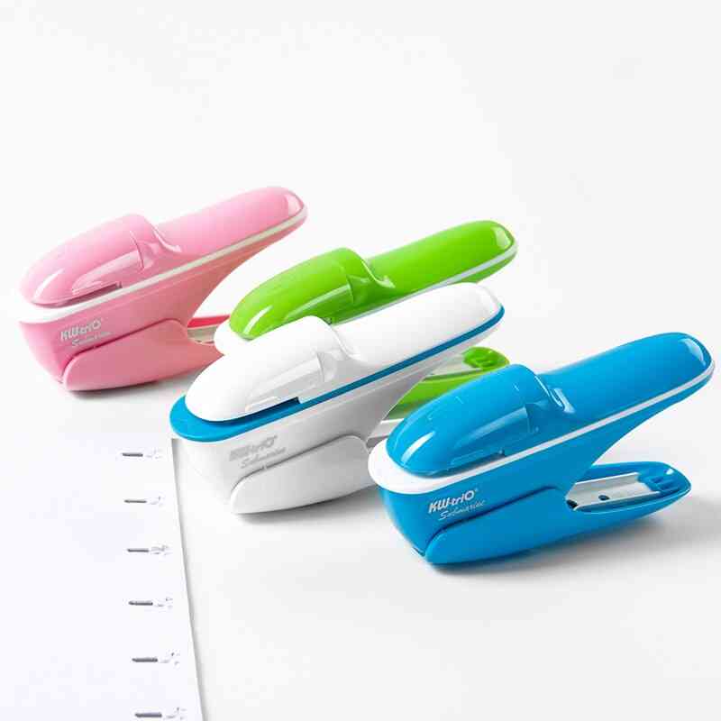 7-sheets, Hand-held, Mini Safe Stapler, Free Stapleless Without Staples Paper Stapler