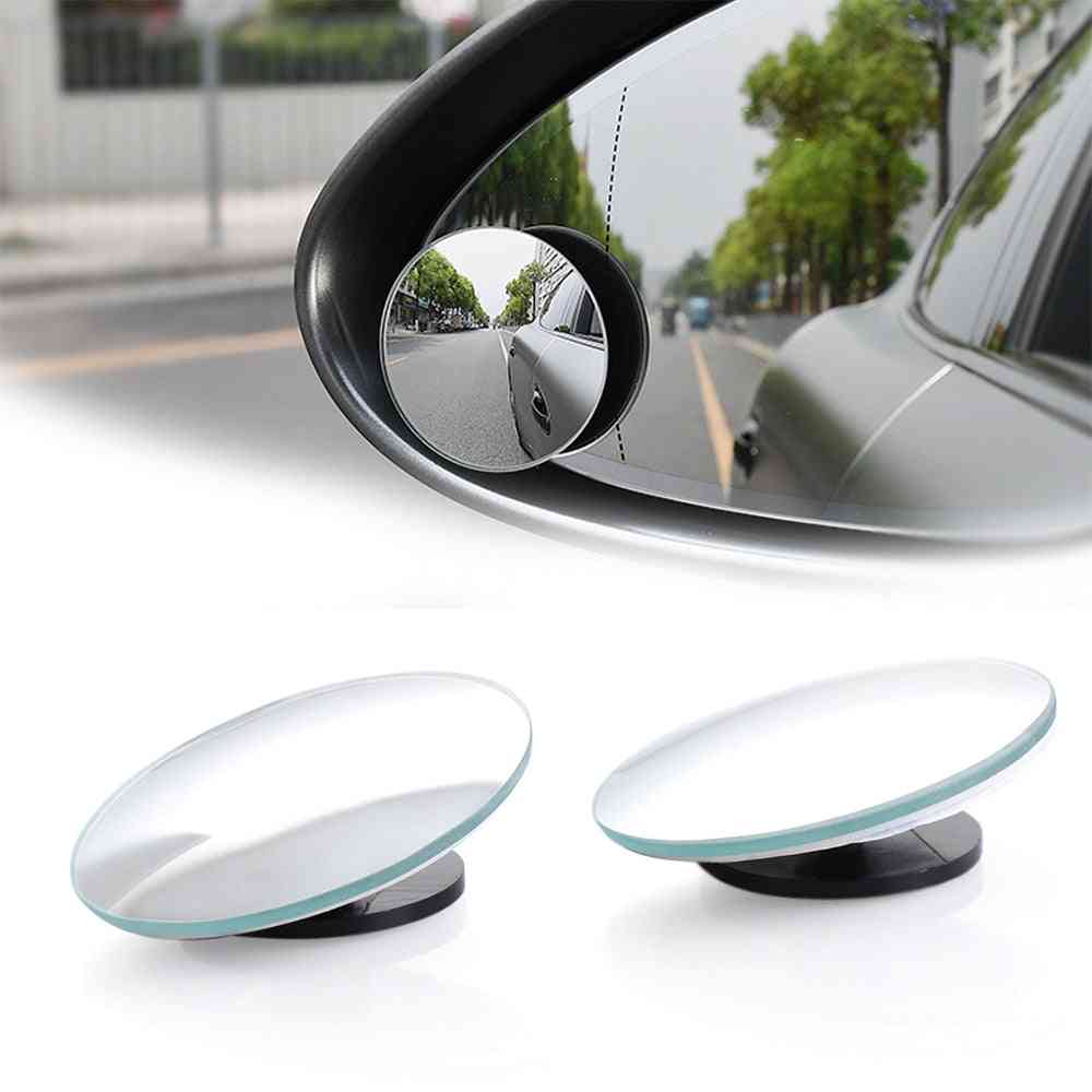 Hd Blind Spot Reverse Frameless Ultrathin Mirror For Car