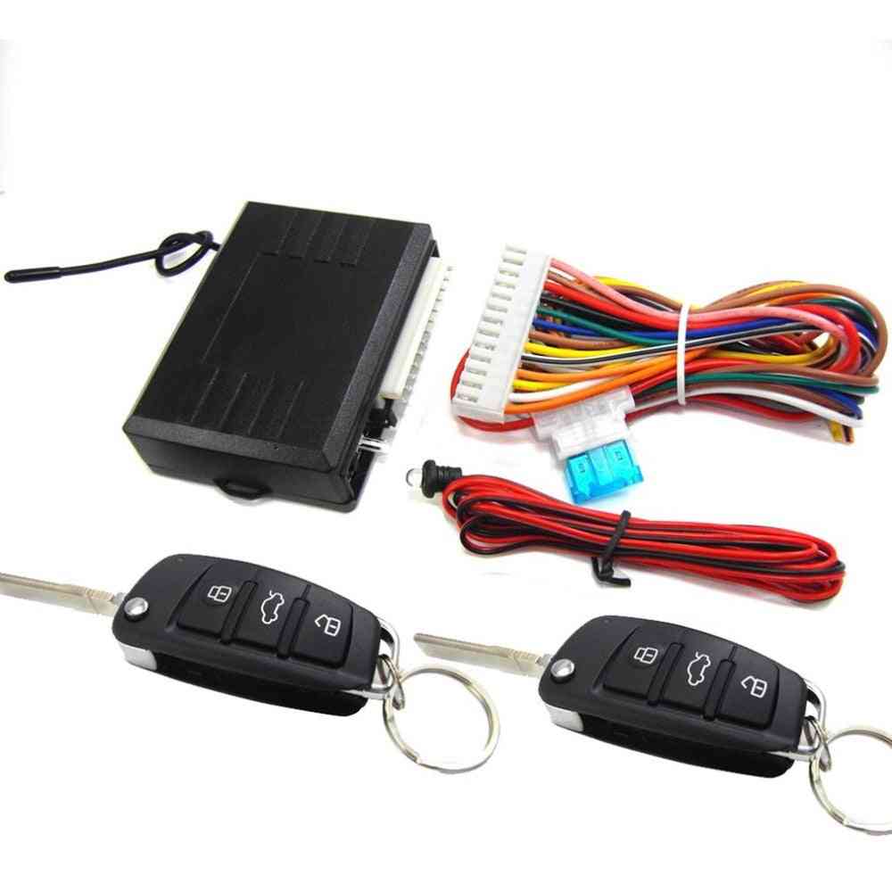 Dispositivo de alarma de bloqueo central con control remoto para automóvil m616-8118 con sistema de motor
