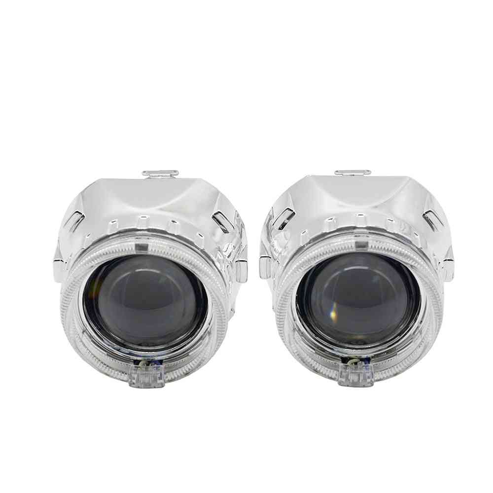 Projektorlins med drl-ledade ängelögonskydd bilmonteringssats
