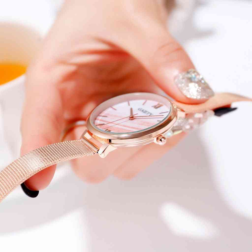 Water Drill Bracelet Hour Casual Quartz Wristwatches