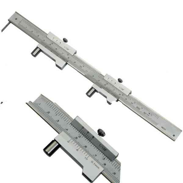 Marking Vernier Caliper With Carbide Scriber Needle  Parallel Marking Gauging Ruler
