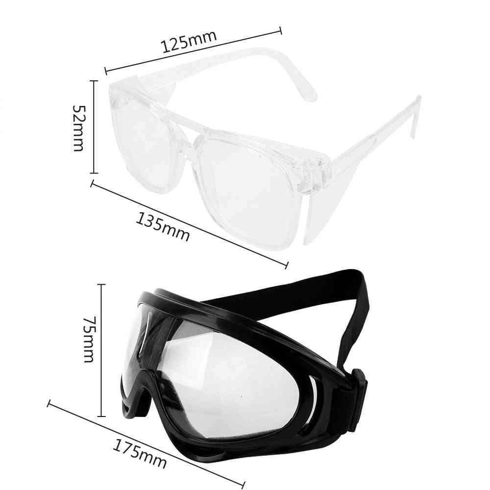 Eye Protection Anti-fog Safety Goggles, Windproof Sports Protection, Liquid Lab Glasses