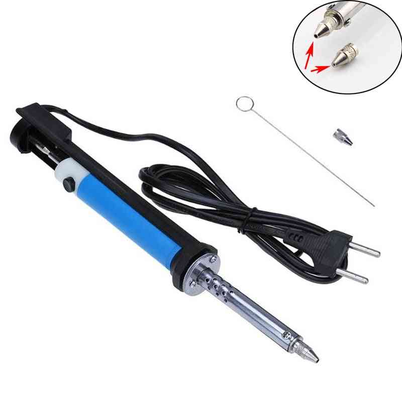 30w Handheld Electric Tin Suction Sucker Pen Desoldering Pump Soldering Tools