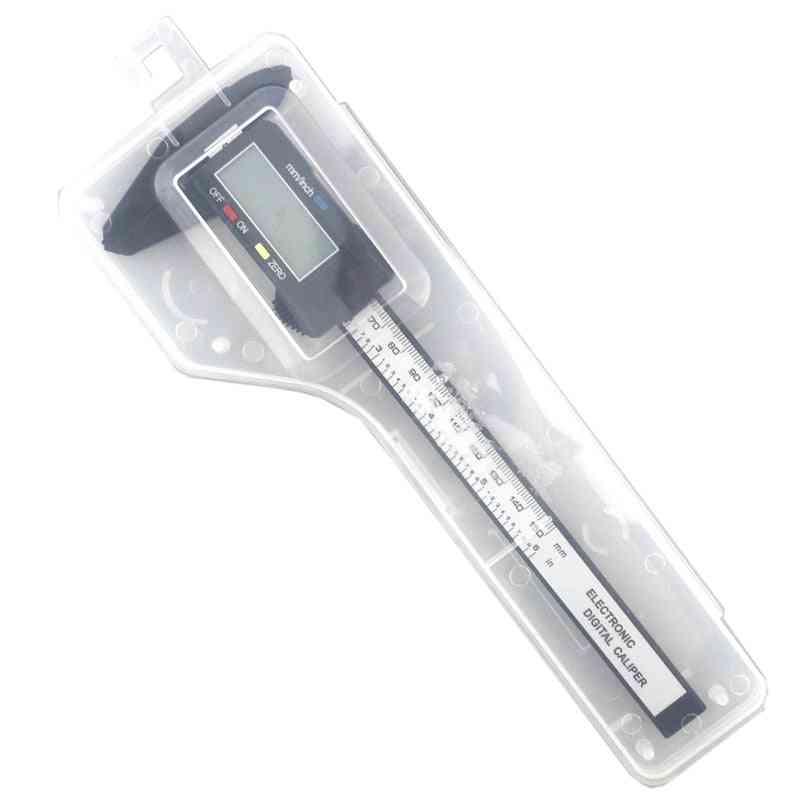 Digital Vernier Caliper-lcd Display Carbon Fiber Plastic Micrometer Digital Calipers