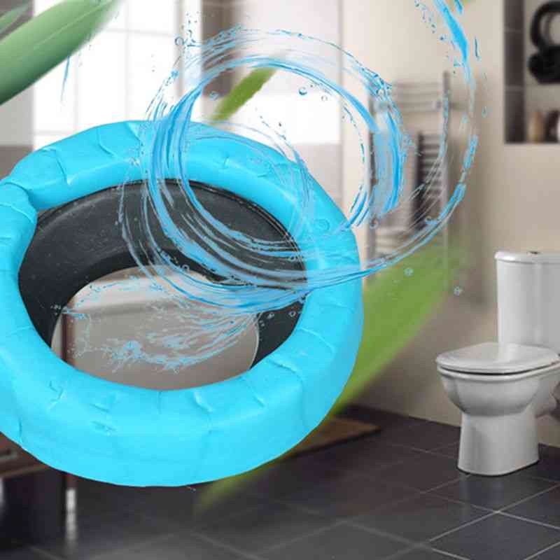 Toilet Bowl Flange Ring, Odor-resistant Drain Pipe Donut Sealing
