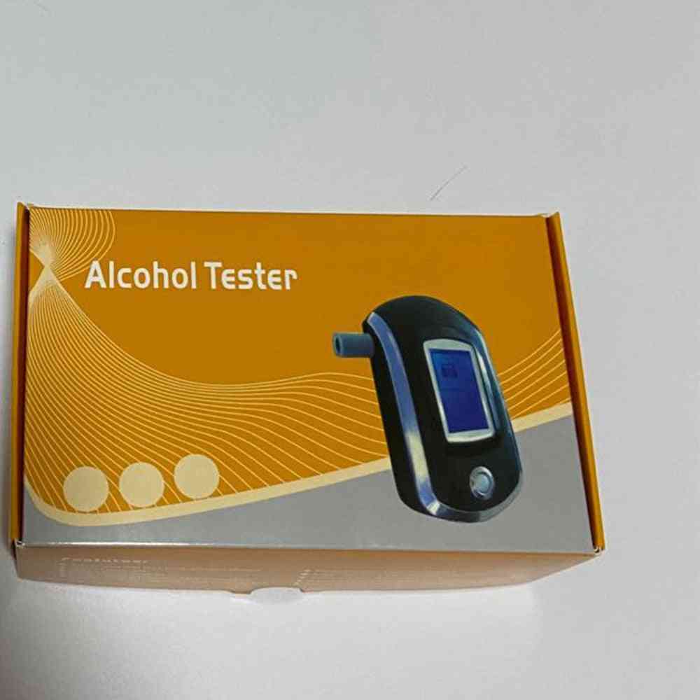 Digitálny tester alkoholu v dychu / analyzátor jazdy pod vplyvom alkoholu lcd obrazovka