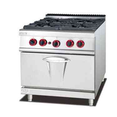 Commercial Kitchen Equipment, 4 Burners Gas Cooking Range