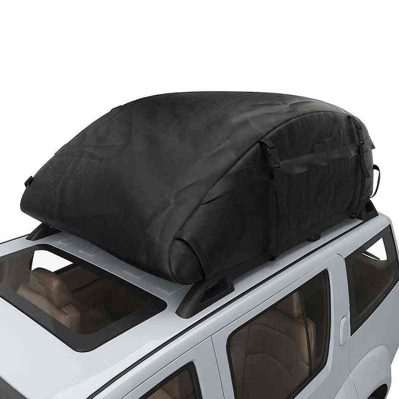 20-cubic Car Cargo Roof Bag, Waterproof Rooftop Luggage Carrier Storage