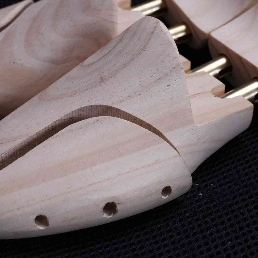 Tree Metal Knob Adjustable Pine Wood Shoe