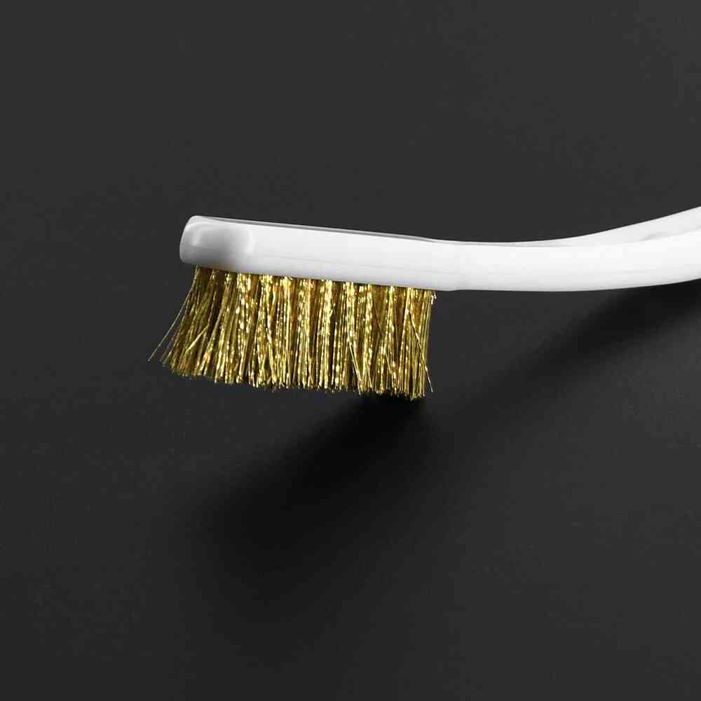 Ferramenta de limpeza de impressora 3D escova de dentes com cabo de cobre