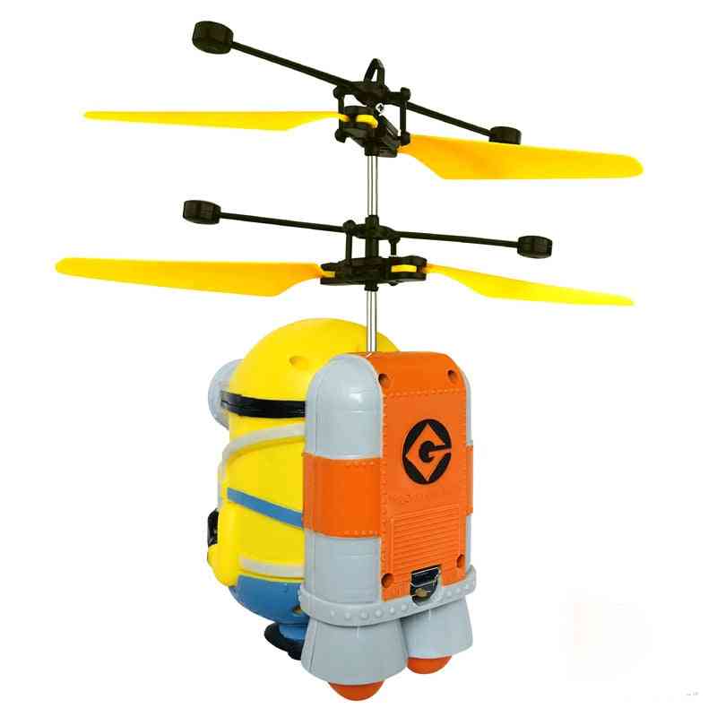 Rc Helicopter Aircraft Mini Drone Fly Flashing Control