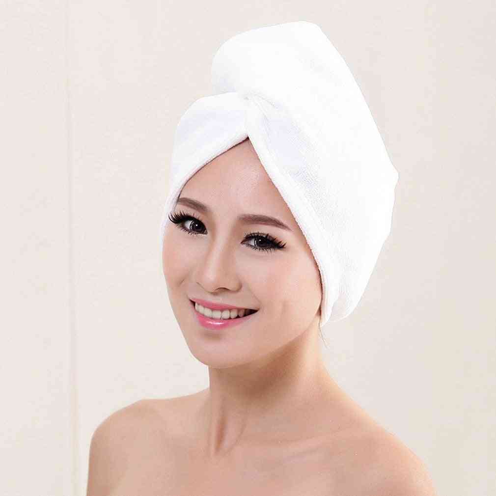 Modern Superfine Fiber Quick Hair Dry Head Towel