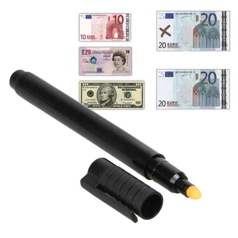 Currency Detector Counterfeit Marker, Fake Banknotes Tester Pen
