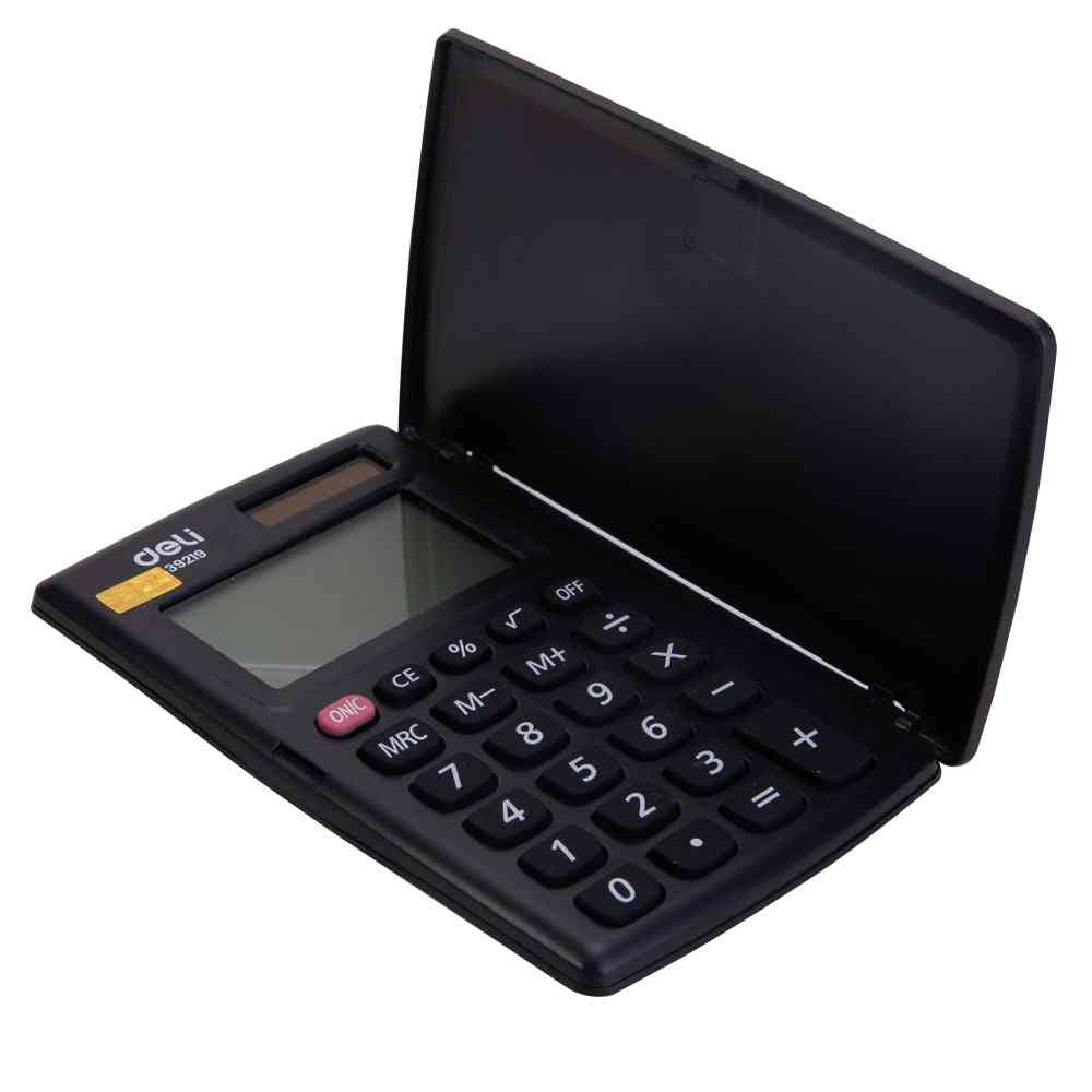 Mini solarni kalkulator dvostrukog napajanja, 8-znamenkasti s LCD zaslonom