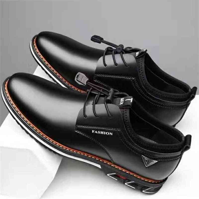 Men's Luxury Pointed Toe Leather Shoes