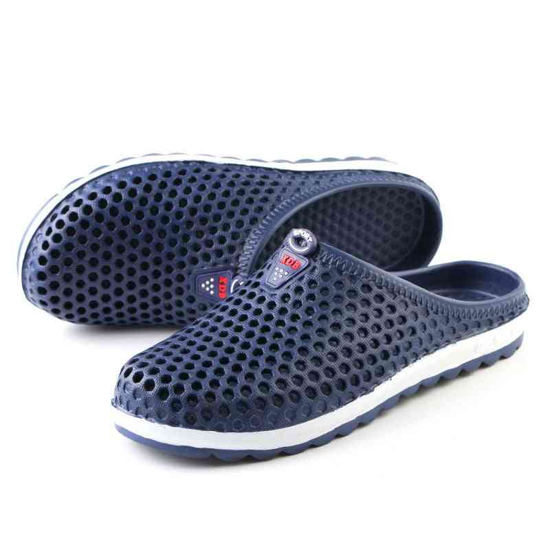 Summer Men Slippers Outdoor Garden Shoes