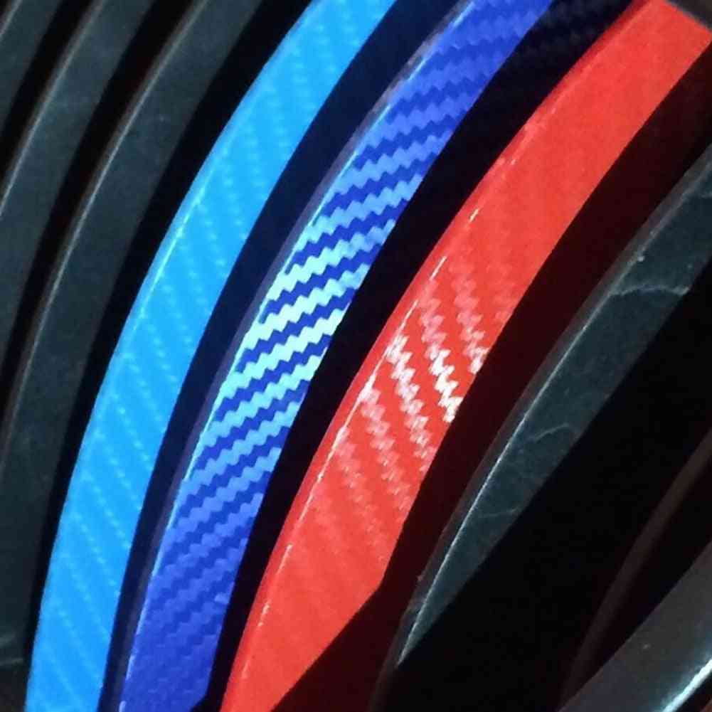 Carbon Fiber Kidney Grill Stripes Decals Stickers